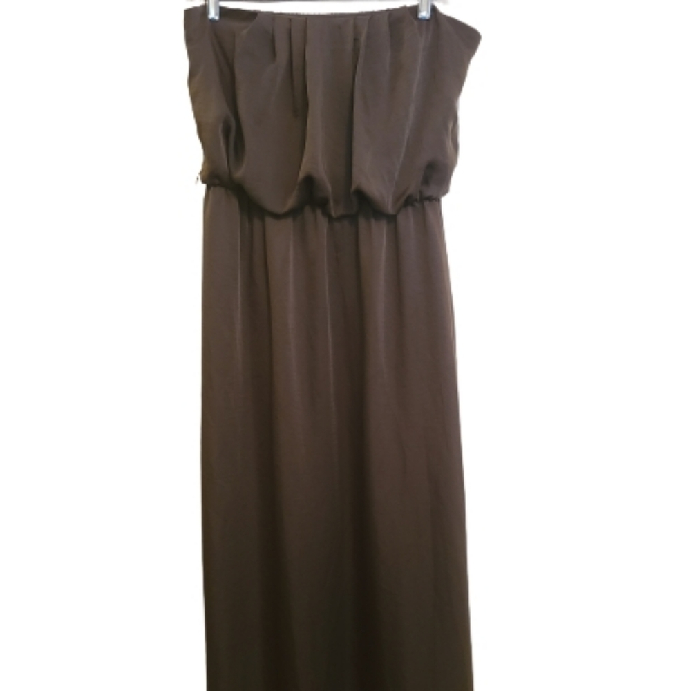 City Triangles Strapless Maxi Dress